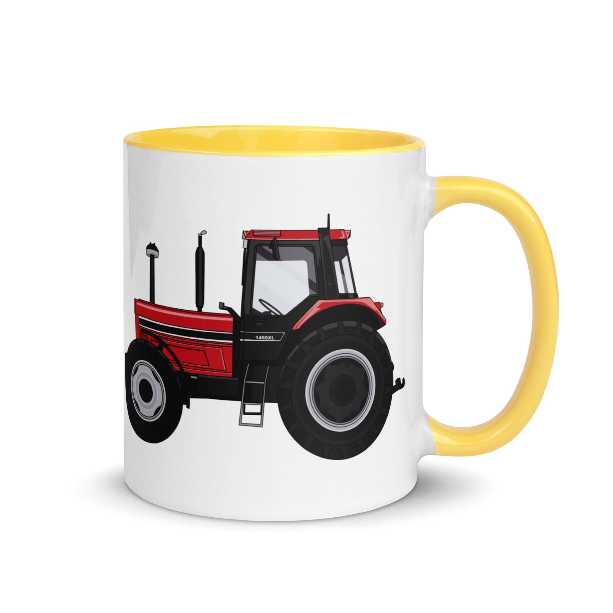 The Farmers Mugs Store Mug Yellow Case International 1455 XL Mug with Color Inside Quality Farmers Merch