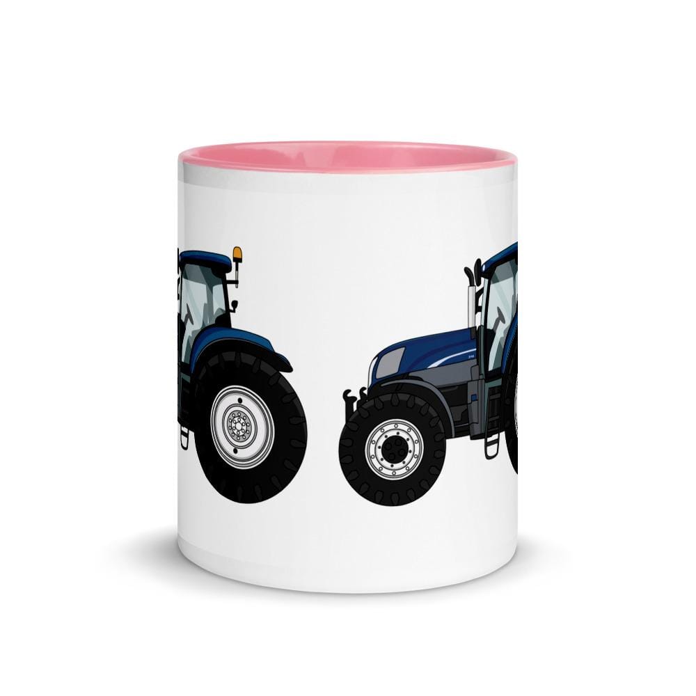 The Farmers Mugs Store New Holland T7.210 Mug with Color Inside Quality Farmers Merch