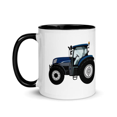 The Farmers Mugs Store New Holland T7.210 Mug with Color Inside Quality Farmers Merch