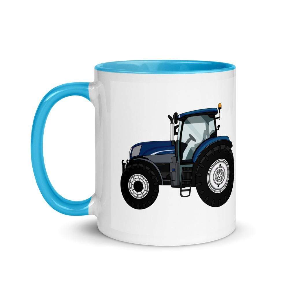 The Farmers Mugs Store New Holland T7.210 Mug with Color Inside Quality Farmers Merch