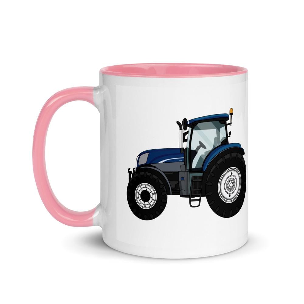 The Farmers Mugs Store New Holland T7.210 Mug with Color Inside Quality Farmers Merch