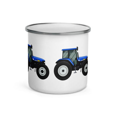 The Farmers Mugs Store New Holland TM 140 Enamel Mug Quality Farmers Merch