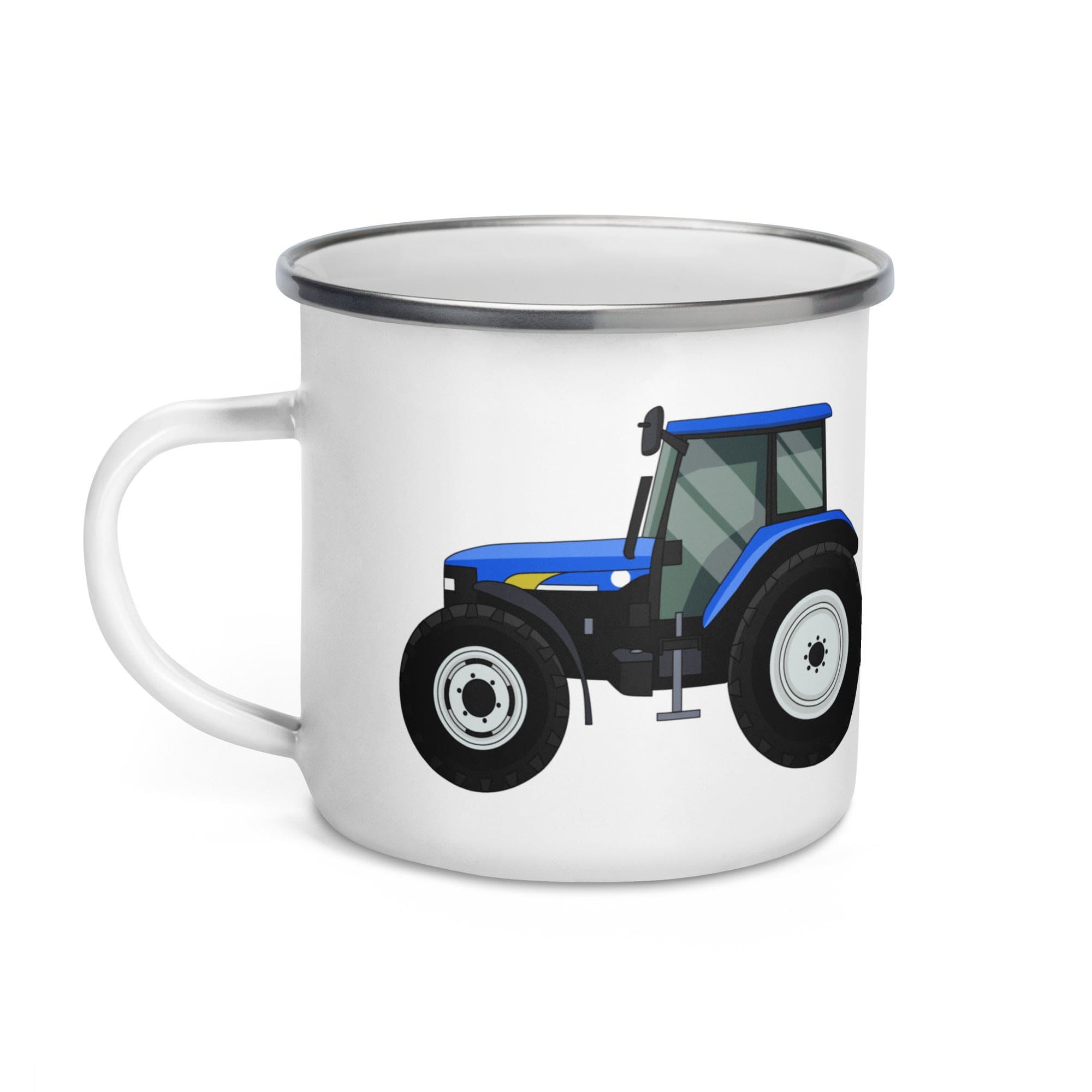 The Farmers Mugs Store New Holland TM 140 Enamel Mug Quality Farmers Merch