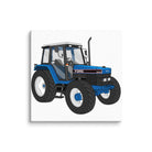 The Tractor Mugs Store 10″×10″ Ford 6640 4WD | Canvas Print Quality Farmers Merch