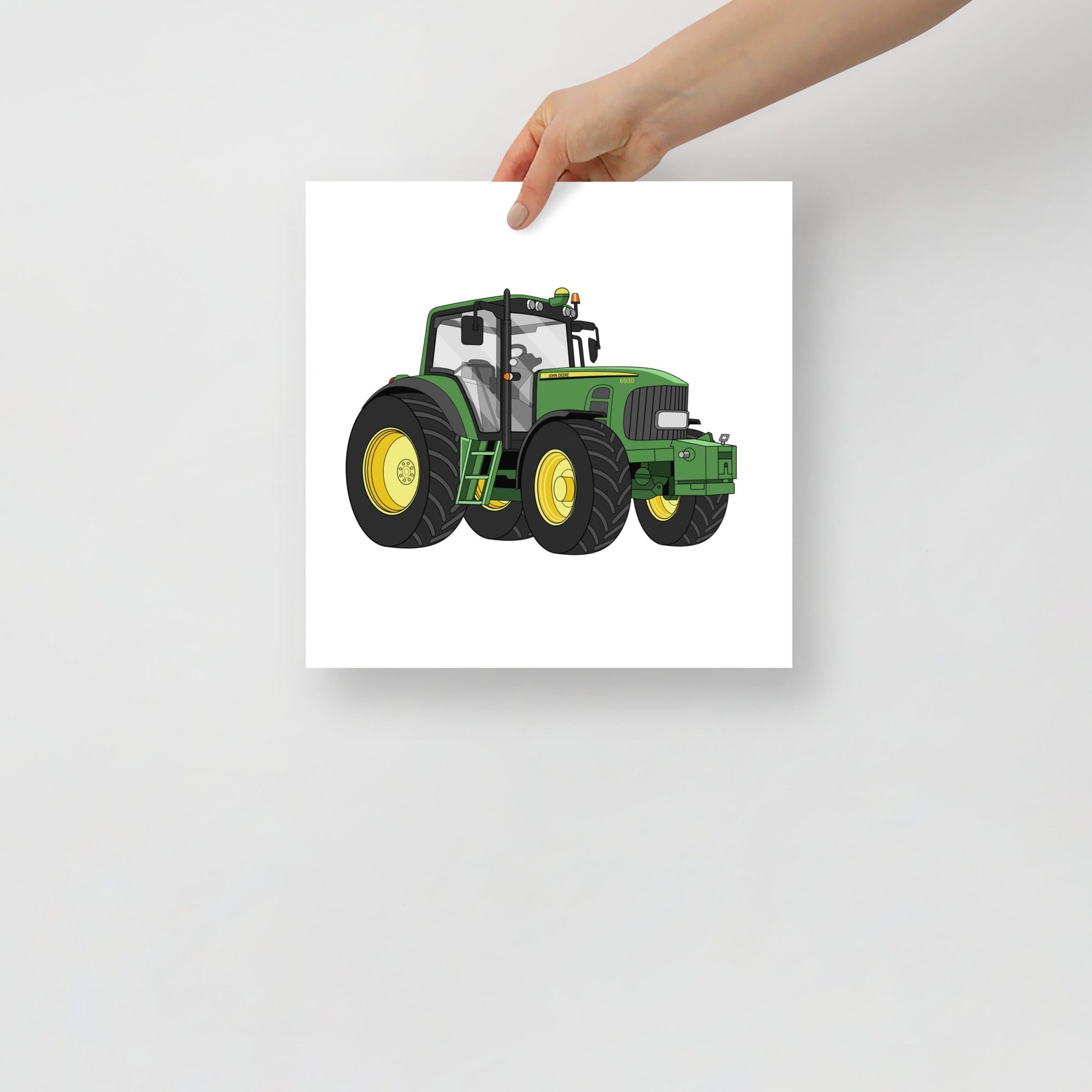 The Tractor Mugs Store 12″×12″ John-Deere 6930 | Poster Quality Farmers Merch