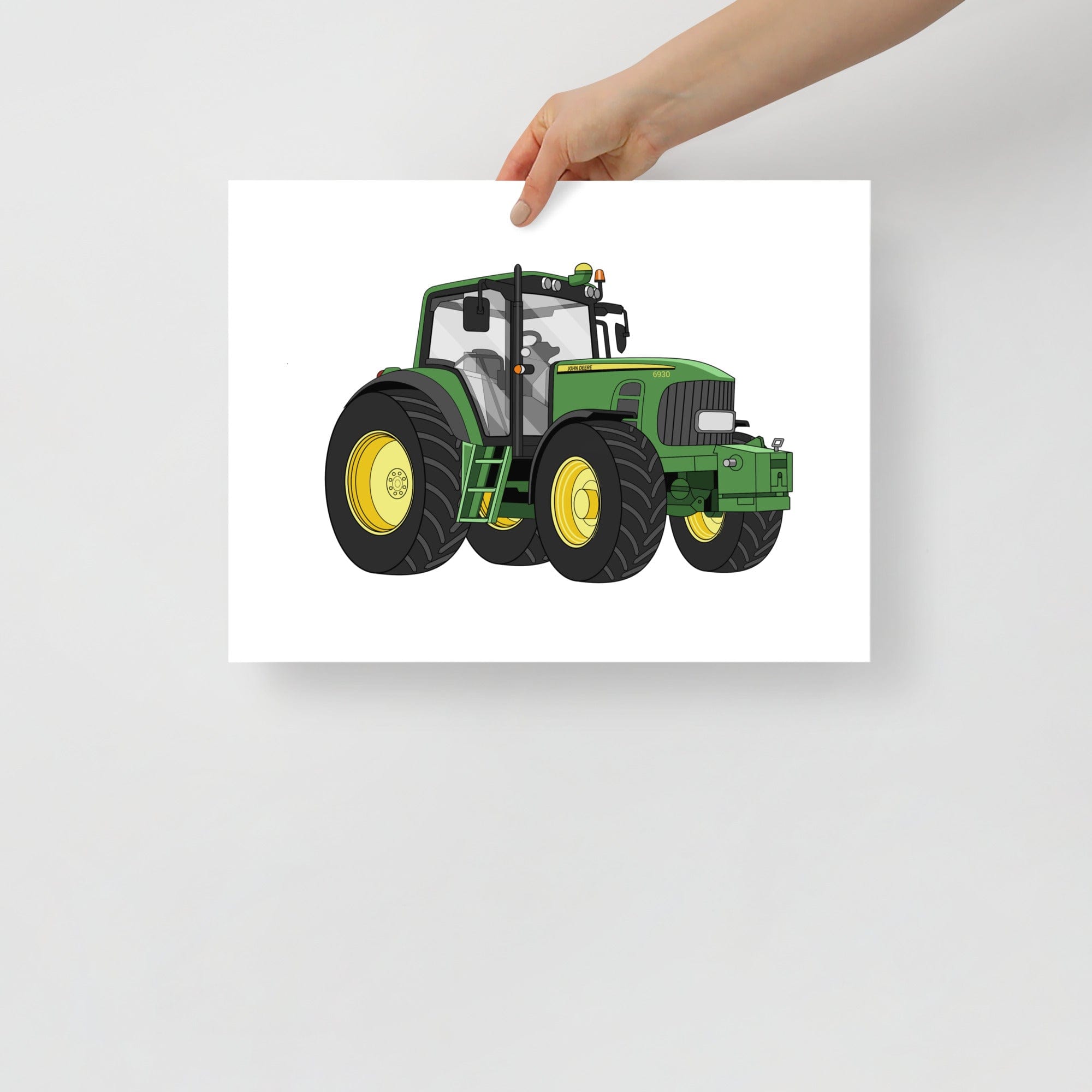 The Tractor Mugs Store 12″×16″ John-Deere 6930 | Poster Quality Farmers Merch