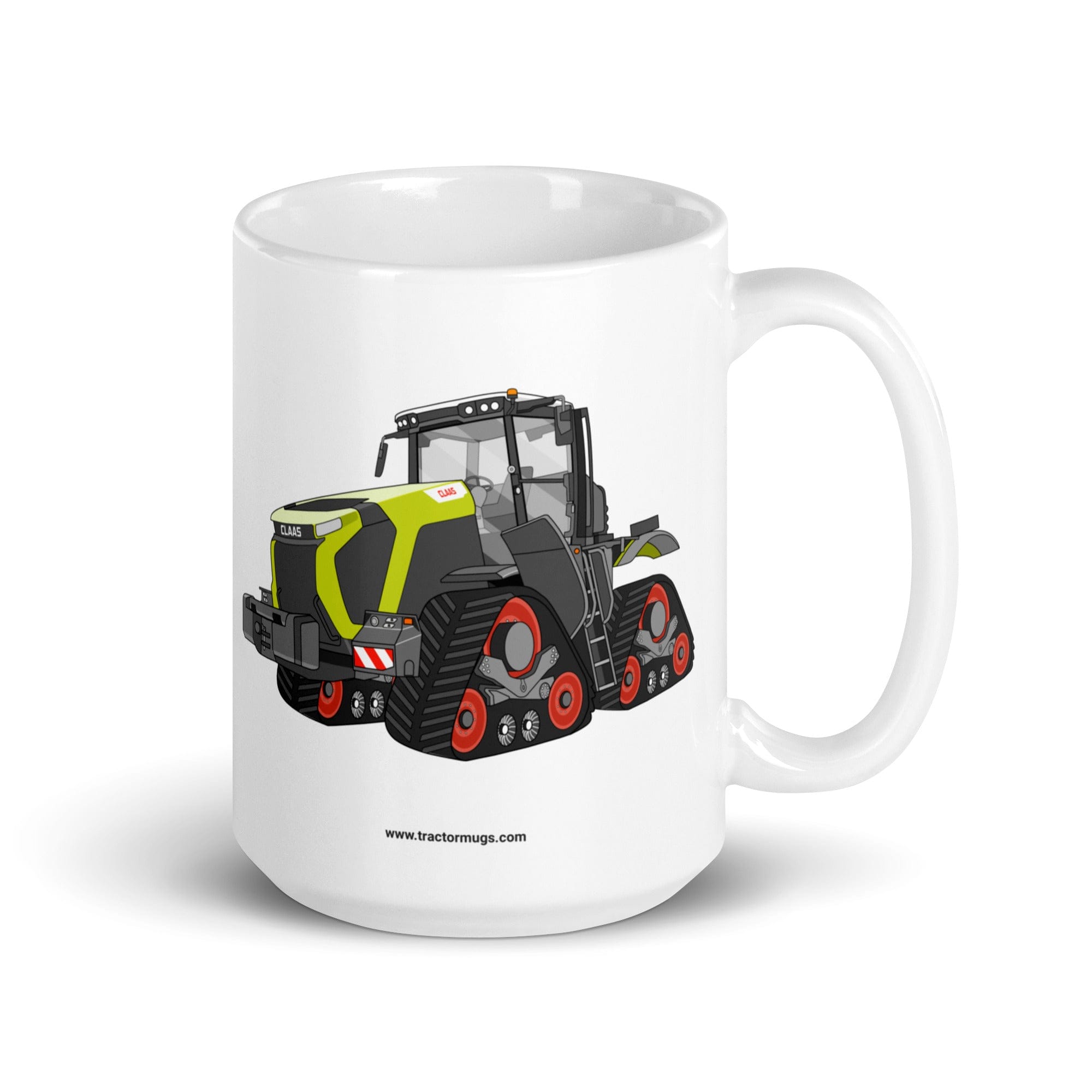 The Tractor Mugs Store 15 oz Class Terion 12.650 Terra Trac | White glossy mug Quality Farmers Merch