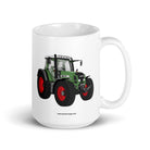 The Tractor Mugs Store 15 oz Fendt 820 VArio TMS | White glossy mug Quality Farmers Merch