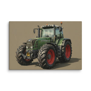 The Tractor Mugs Store 16″×24″ Fendt Favorit 818 Oil Painting | Canvas Quality Farmers Merch
