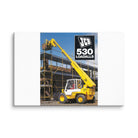 The Tractor Mugs Store 16″×24″ JCB Loadall 530 Brochure | Canvas Quality Farmers Merch
