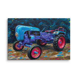 The Tractor Mugs Store 16″×24″ Porsche Diesel A111 Splash Art | Canvas Quality Farmers Merch