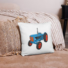 The Tractor Mugs Store 18″×18″ Fordson Super Dexta | Pillow Case Quality Farmers Merch