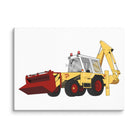 The Tractor Mugs Store 18″×24″ JCB 3D (1975) | Canvas Quality Farmers Merch