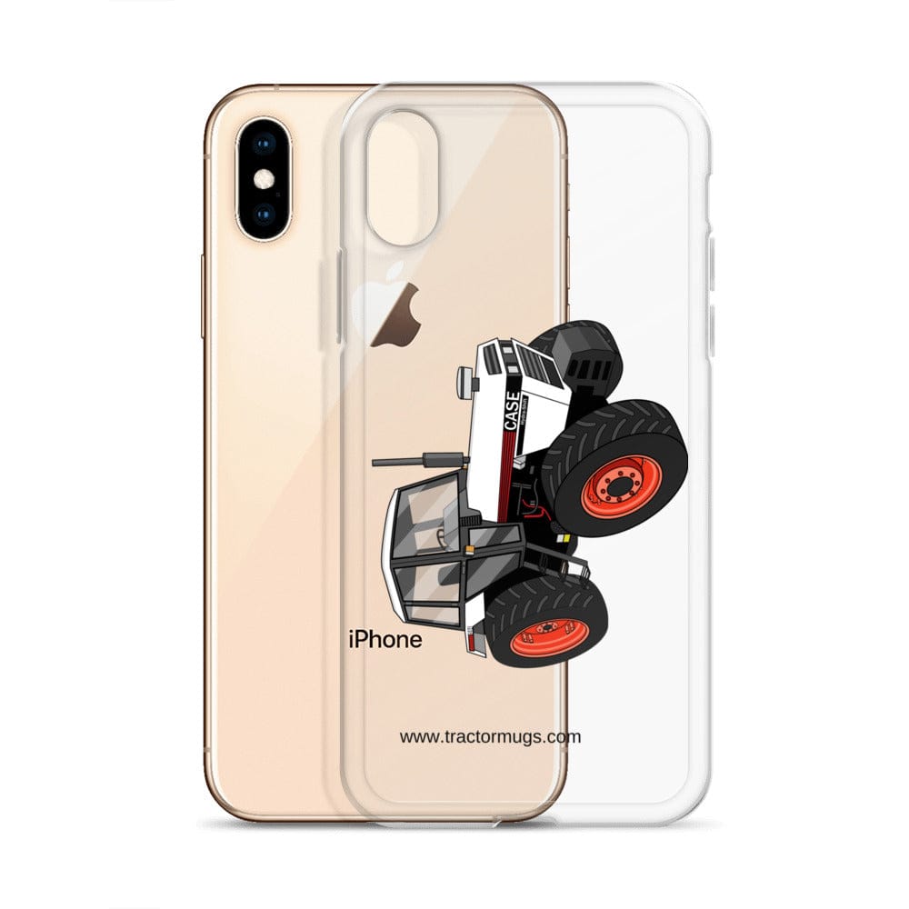 The Tractor Mugs Store 1985 Case 1594 Hydra-Shift | Clear Case for iPhone® Quality Farmers Merch