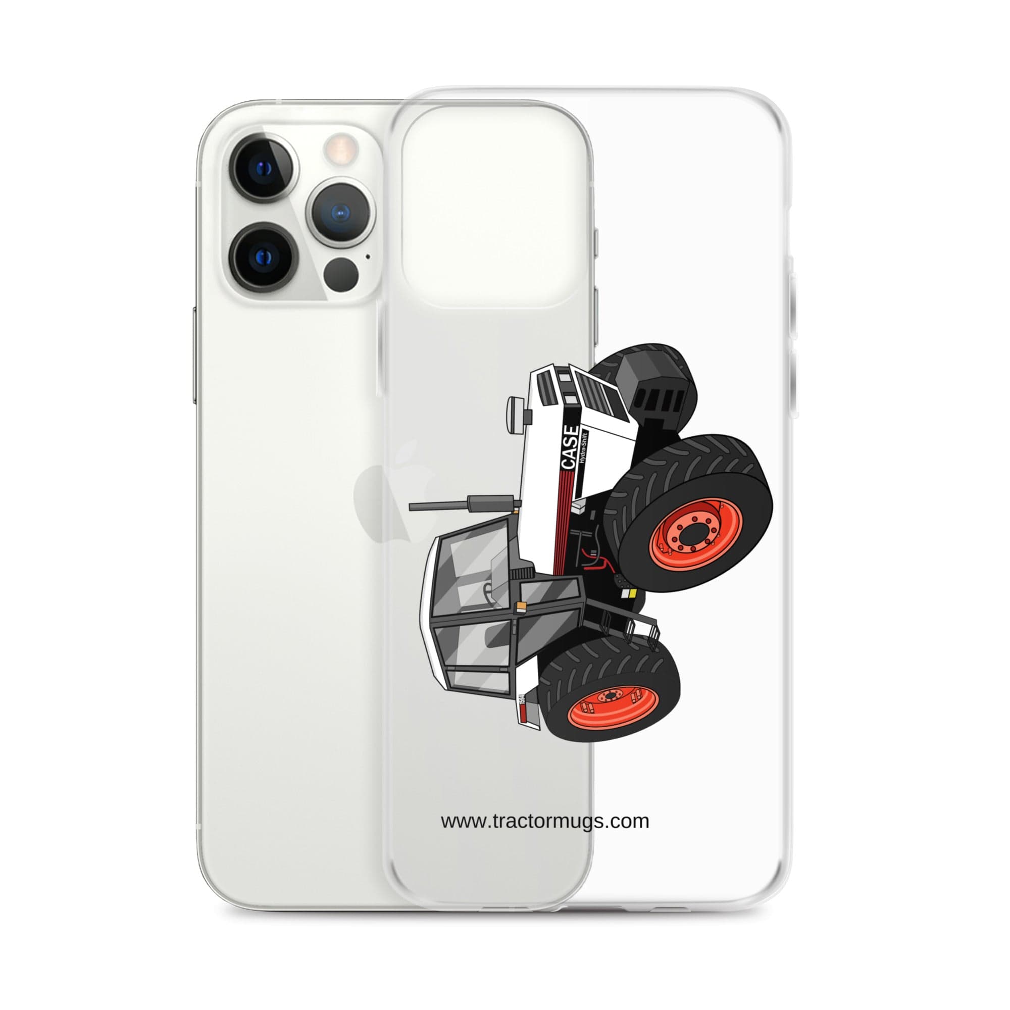The Tractor Mugs Store 1985 Case 1594 Hydra-Shift | Clear Case for iPhone® Quality Farmers Merch