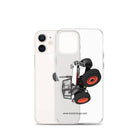 The Tractor Mugs Store 1985 Case 1594 Hydra-Shift | Clear Case for iPhone® Quality Farmers Merch