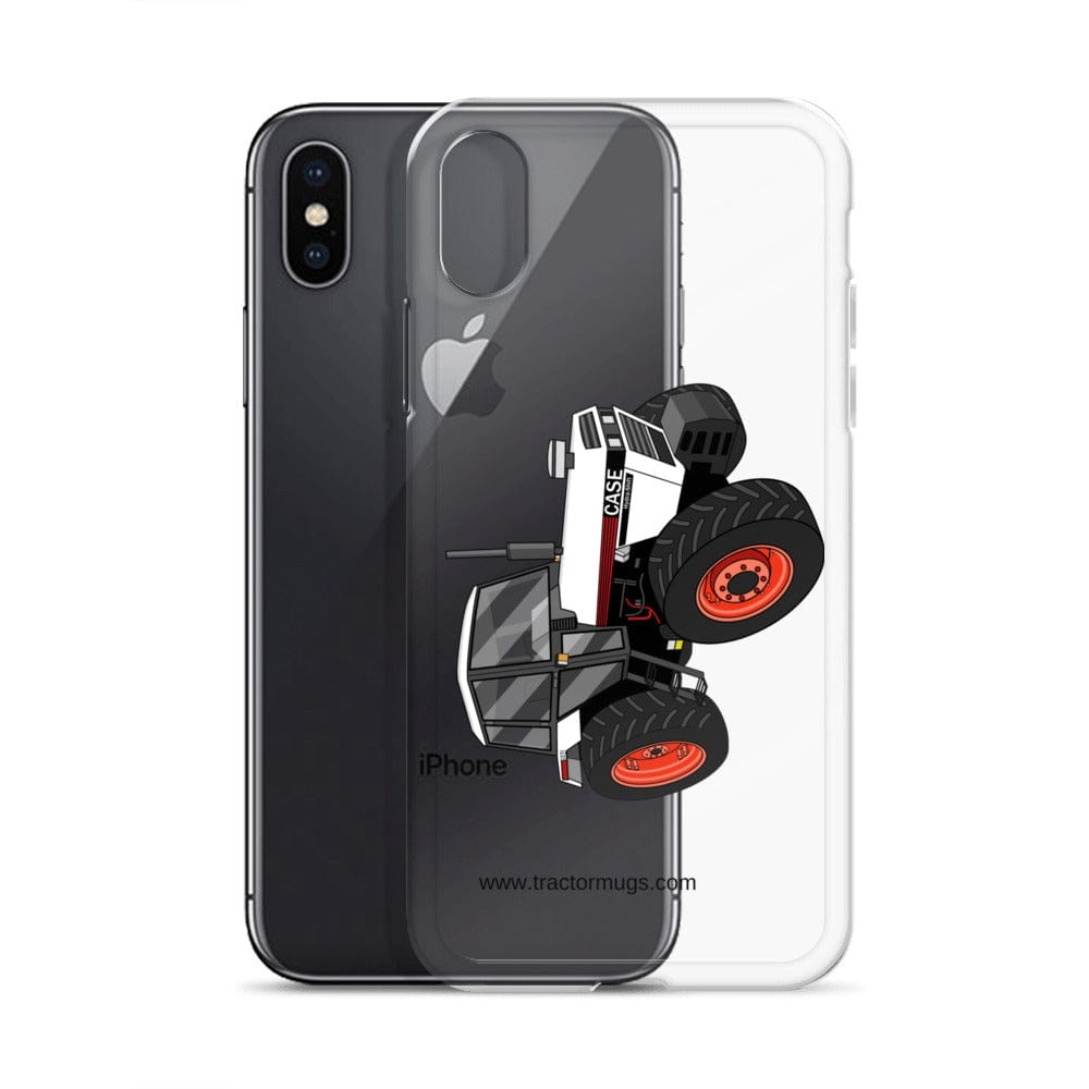 The Tractor Mugs Store 1985 Case 1594 Hydra-Shift | Clear Case for iPhone® Quality Farmers Merch