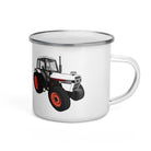 The Tractor Mugs Store 1985 Case 1594 Hydra-Shift | Enamel Mug Quality Farmers Merch