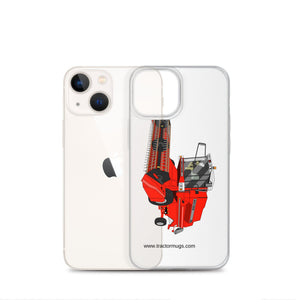 The Tractor Mugs Store 1994 Massey Ferguson 32 Combine Harvester | Clear Case for iPhone® Quality Farmers Merch