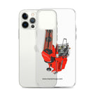 The Tractor Mugs Store 1994 Massey Ferguson 32 Combine Harvester | Clear Case for iPhone® Quality Farmers Merch