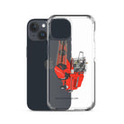 The Tractor Mugs Store 1994 Massey Ferguson 32 Combine Harvester | Clear Case for iPhone® Quality Farmers Merch
