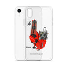 The Tractor Mugs Store 1994 Massey Ferguson 32 Combine Harvester | Clear Case for iPhone® Quality Farmers Merch