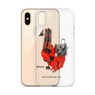 The Tractor Mugs Store 1994 Massey Ferguson 32 Combine Harvester | Clear Case for iPhone® Quality Farmers Merch
