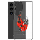 The Tractor Mugs Store 1994 Massey Ferguson 32 Combine Harvester | Clear Case for Samsung® Quality Farmers Merch