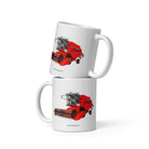 The Tractor Mugs Store 1994 Massey Ferguson 32 Combine Harvester | White glossy mug Quality Farmers Merch