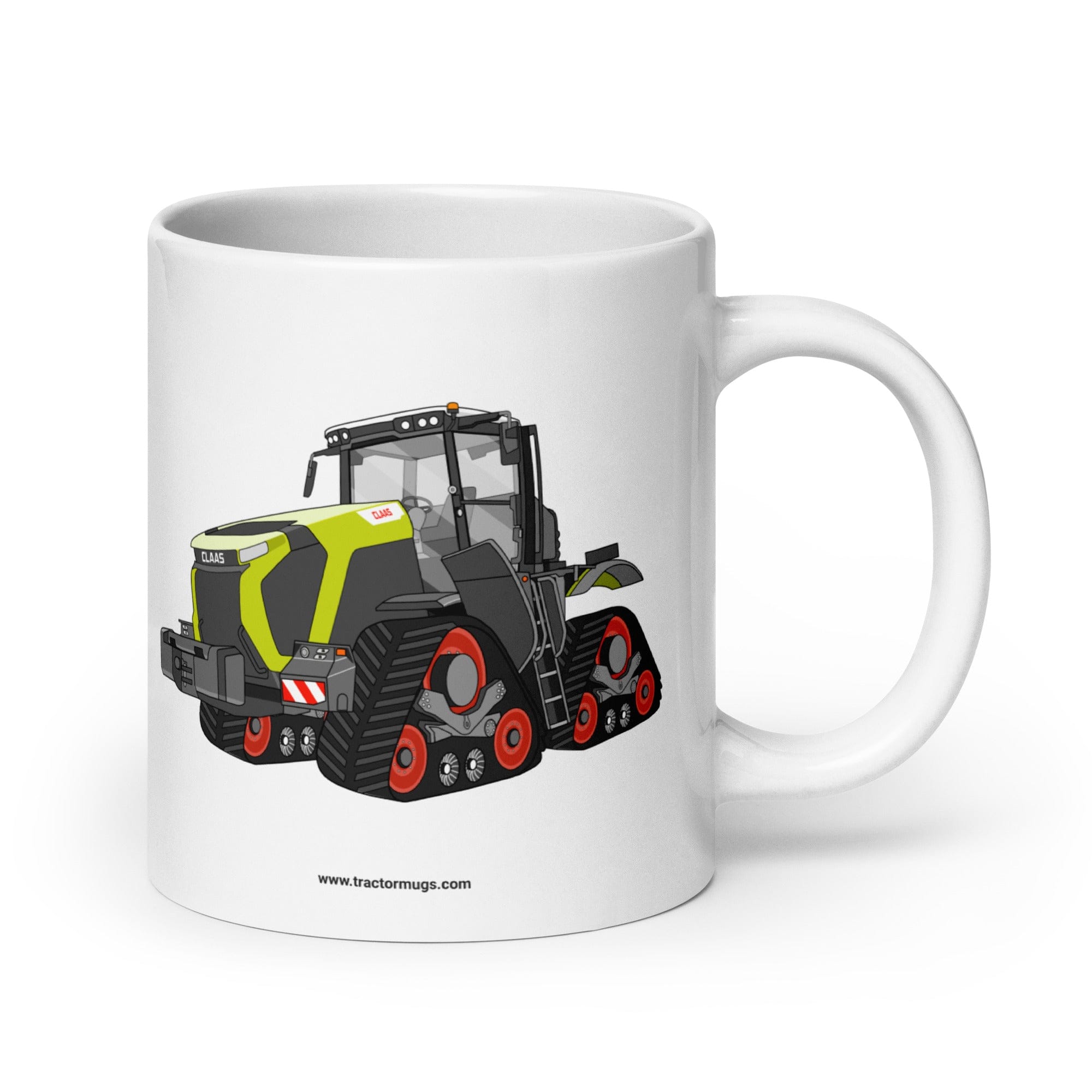 The Tractor Mugs Store 20 oz Class Terion 12.650 Terra Trac | White glossy mug Quality Farmers Merch