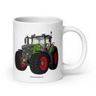 The Tractor Mugs Store 20 oz Fendt 942 Vario | White glossy mug Quality Farmers Merch