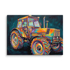The Tractor Mugs Store 20″×28″ Deutz Fahr DX 140 | Splash Art Canvas Quality Farmers Merch