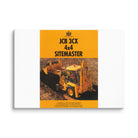 The Tractor Mugs Store 20″×28″ JCB 3CX Sitemaster Brochure | Canvas Quality Farmers Merch