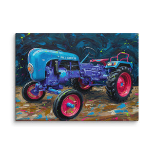 The Tractor Mugs Store 20″×28″ Porsche Diesel A111 Splash Art | Canvas Quality Farmers Merch