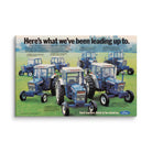 The Tractor Mugs Store 20″×30″ Ford '000 Series Advert | Canvas Quality Farmers Merch