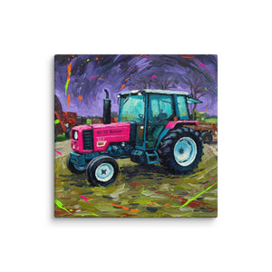 The Tractor Mugs Store 26″×26″ Renault 65-32 MX Splash Art | Canvas Quality Farmers Merch