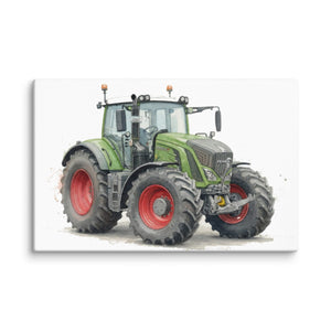 The Tractor Mugs Store 26″×40″ Fendt 930 Vario S4 Watercolor | Canvas Quality Farmers Merch