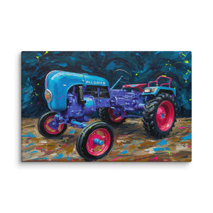 The Tractor Mugs Store 26″×40″ Porsche Diesel A111 Splash Art | Canvas Quality Farmers Merch