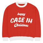 The Tractor Mugs Store 2XL Happy CASE IH Christmas Jumper | Relaxed fit knitted crew neck sweater Quality Farmers Merch