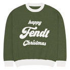 The Tractor Mugs Store 2XL Happy Fendt Christmas Jumper | Relaxed fit knitted crew neck sweater Quality Farmers Merch