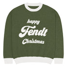 The Tractor Mugs Store 2XS Happy Fendt Christmas Jumper | Relaxed fit knitted crew neck sweater Quality Farmers Merch