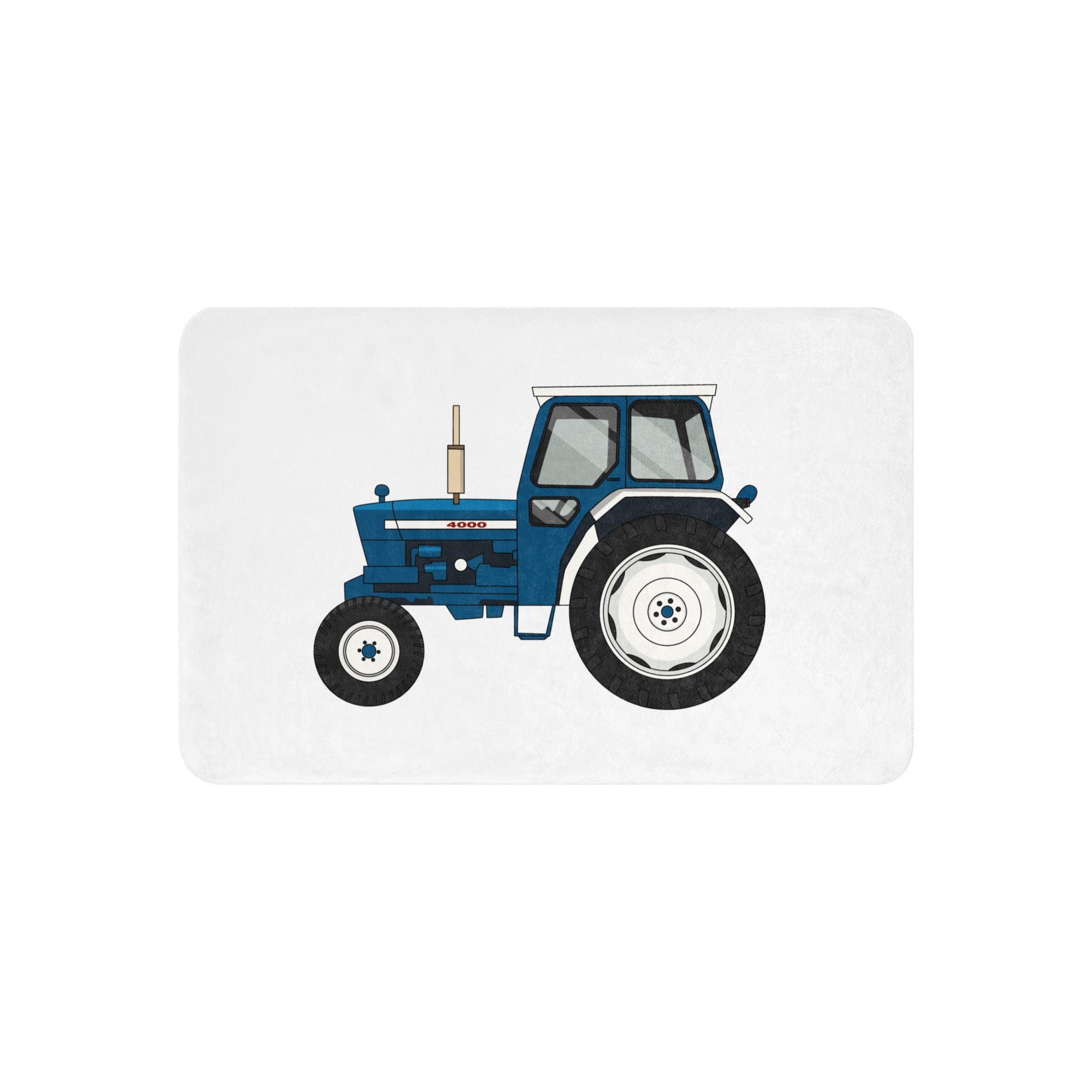The Tractor Mugs Store 37″×57″ Ford 4000 | Sherpa blanket Quality Farmers Merch