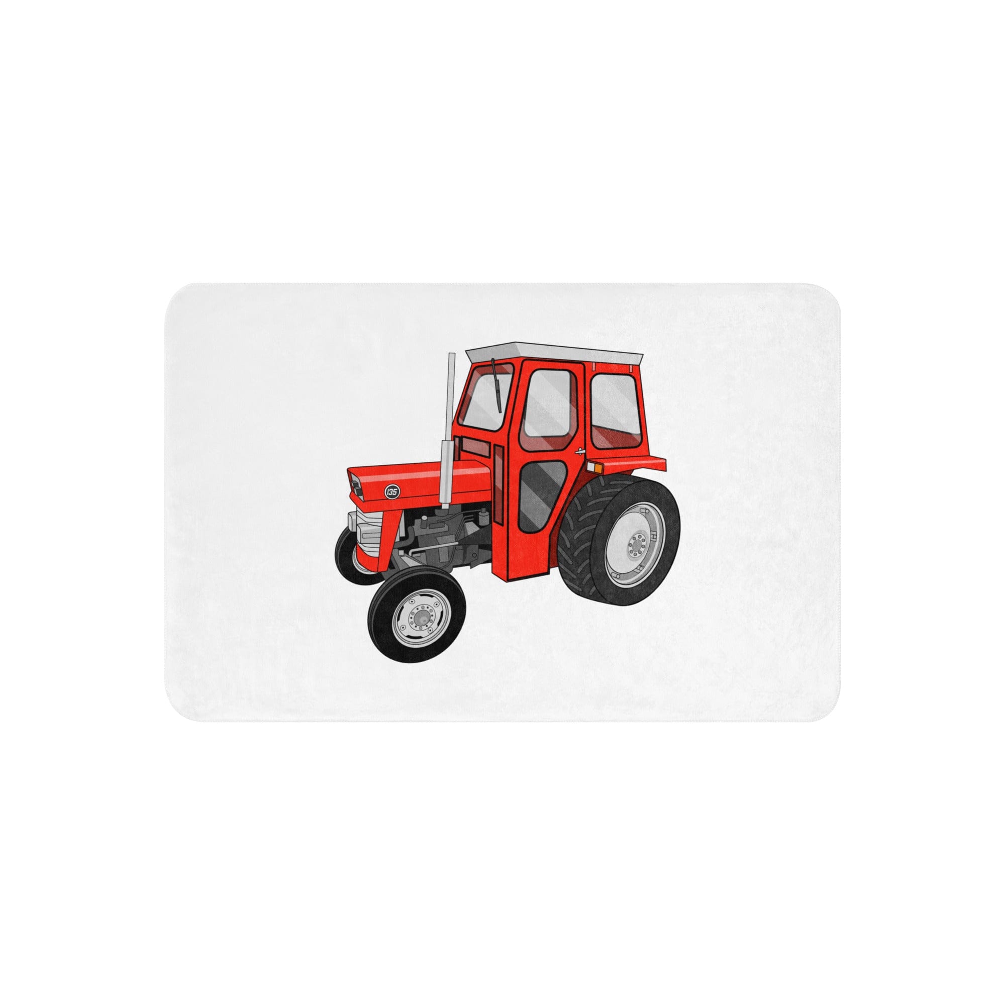 The Tractor Mugs Store 37″×57″ Massey Ferguson 135 | Sherpa blanket Quality Farmers Merch