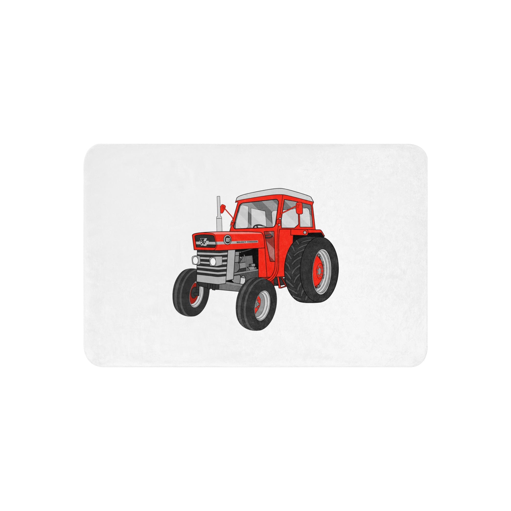 The Tractor Mugs Store 37″×57″ Massey Ferguson 165 | Sherpa blanket Quality Farmers Merch