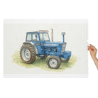 The Tractor Mugs Store 40″×28″ (2000 pcs) Ford 7000 Water Colour | Jigsaw Puzzle with Tin Quality Farmers Merch