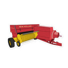 The Tractor Mugs Store 5.5″×5.5″ New Holland 274 Square Baler | Bubble-free stickers Quality Farmers Merch