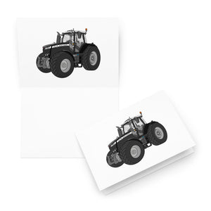 The Tractor Mugs Store 5.83″×8.27″ Massey Ferguson 7726S Black Beauty | Greeting card Quality Farmers Merch