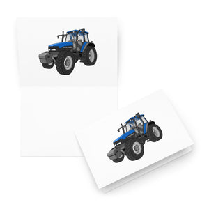 The Tractor Mugs Store 5.83″×8.27″ New Holland TM 150 Super Steer | Greeting card Quality Farmers Merch