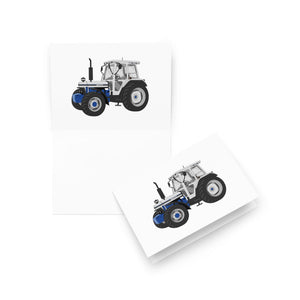 The Tractor Mugs Store 5″×7″ Jubilee Edition Silver Tractor | Greeting card Quality Farmers Merch