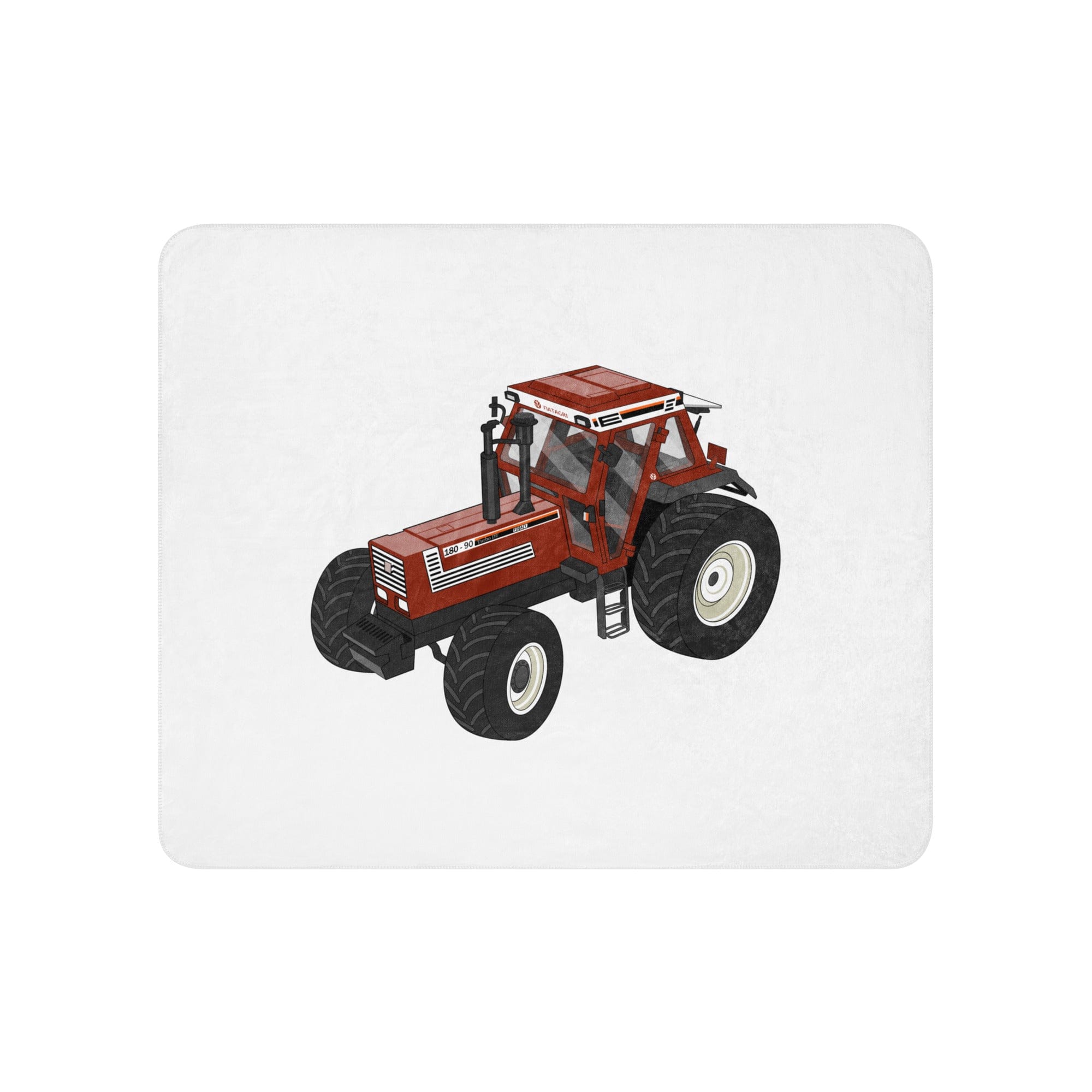 The Tractor Mugs Store 50″×60″ Fiat 180-90 | Sherpa blanket Quality Farmers Merch